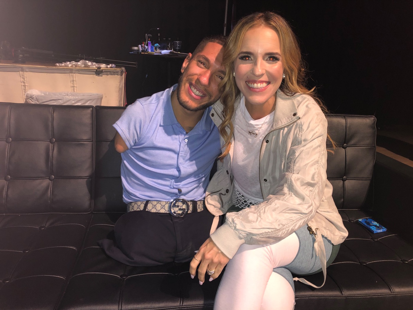 Nick Santonastasso with Rachel Hollis
